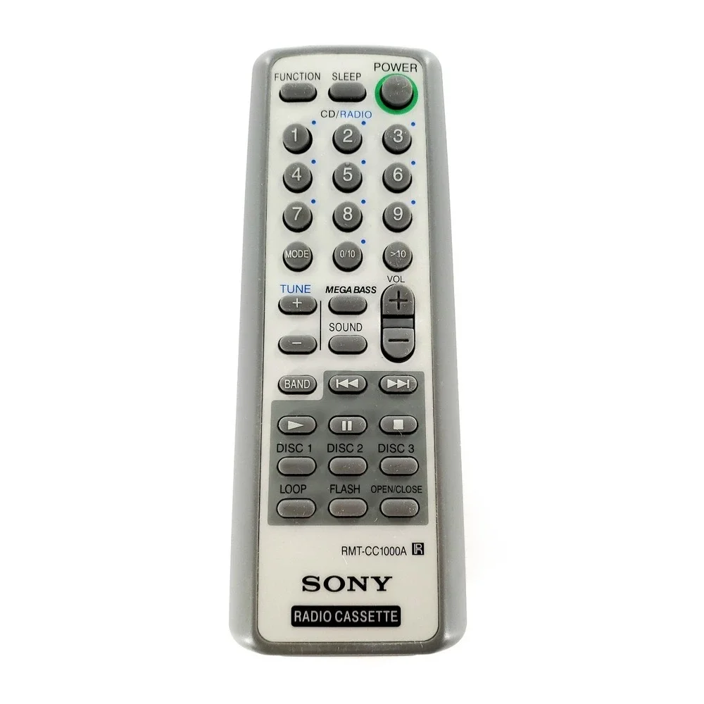 Original Sony RMT-CC1000A Radio Cassette Remote Control OEM Tested & Works